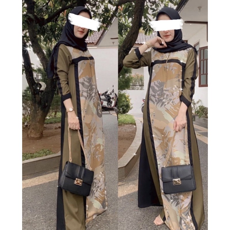 SIAP KIRIM DANIA dress by 4season hijab SIZE S