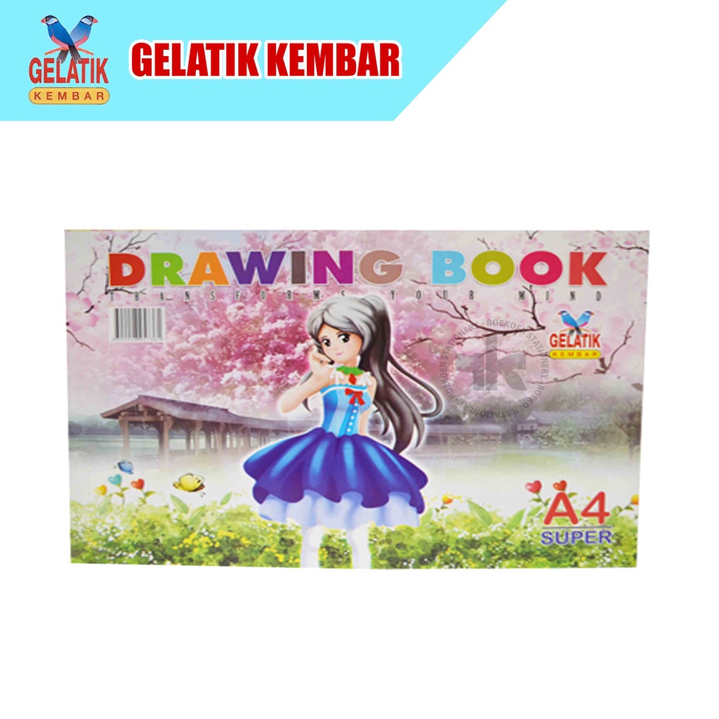 Buku Gambar A4 Gelatik-2