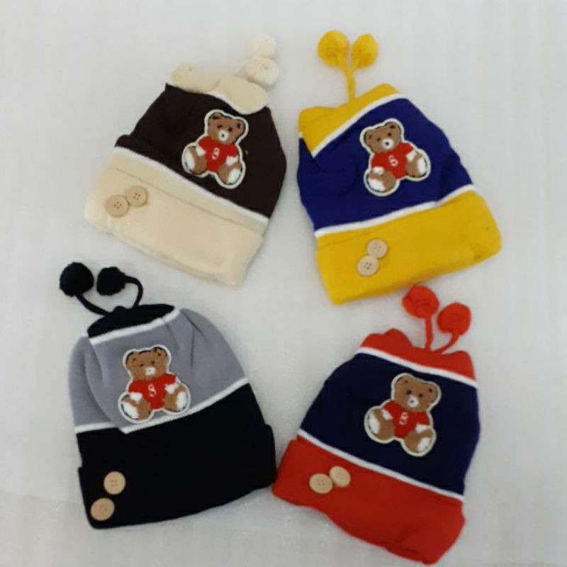 Topi Rajut bayi/Topi Rajut Baby Murah/Topi Rajut Baby Boy/Topi Bayi Cowok