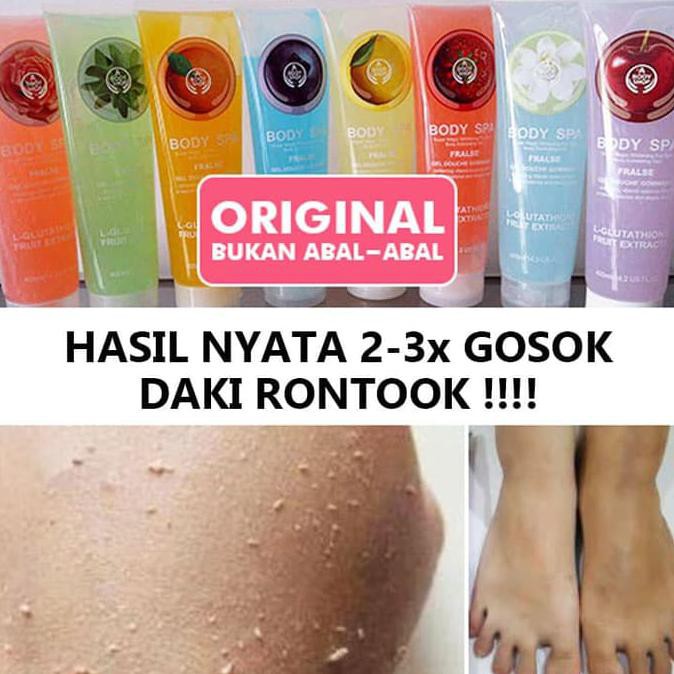 Perontok Daki Gel Peeling Body Shop