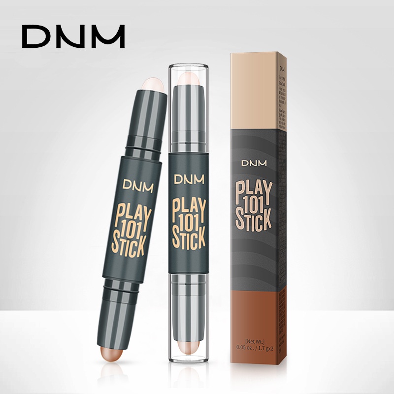 DNM PLAY 101 STICK CONCEALER DOUBLE HEAD SHADOW PEN CONTOUR DUA SISI