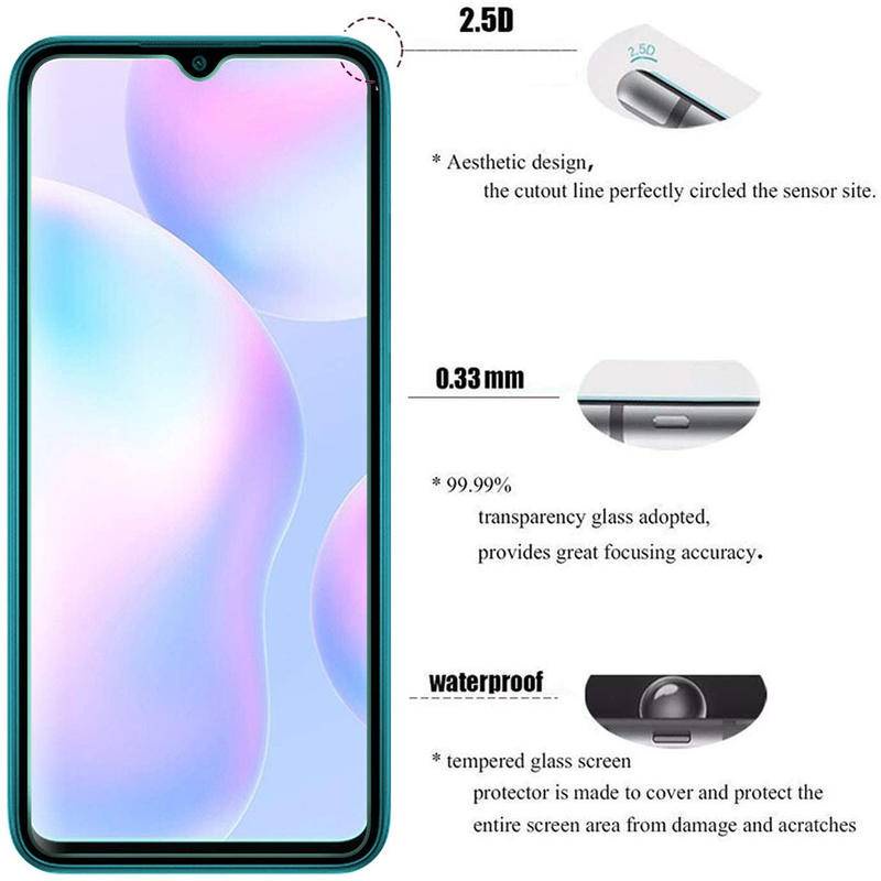 Pelindung Layar Tempered Glass 9H Untuk Xiaomi Mi Poco F4 GT F3 F2 M3 M4 Pro Poco X3 GT NFC X4 Pro