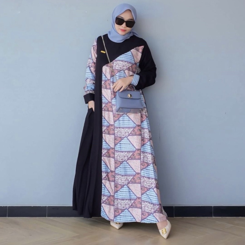 DYN -  Clothingline FAZA  Dress - Gamis Wanita Busui Friendly-2