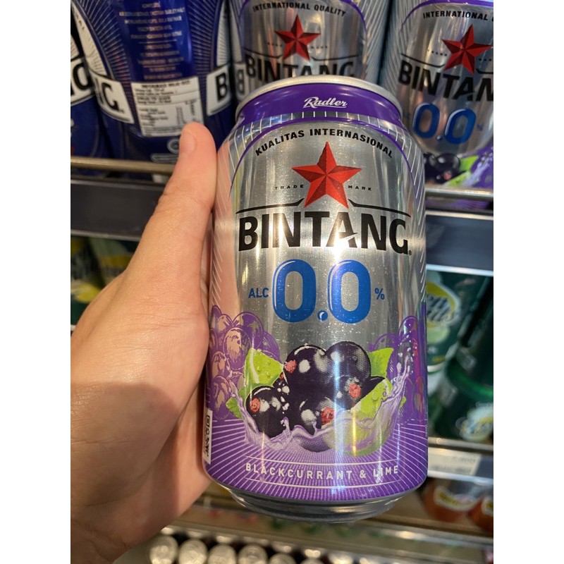 

Bintang blaccurant & lime 330 ml