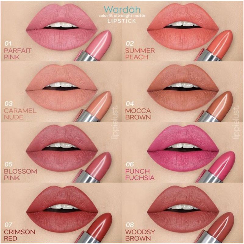 lipstick wardah colorfit/gincu/lipstick ringan