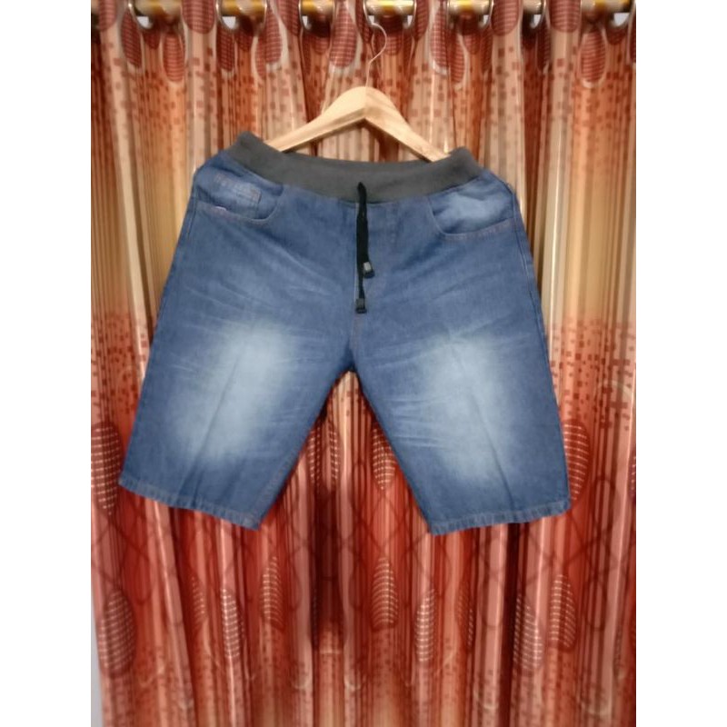 celana pendek pria jeans rip/celana pendek pria wisher rip/celana pendek surving santai Jeans