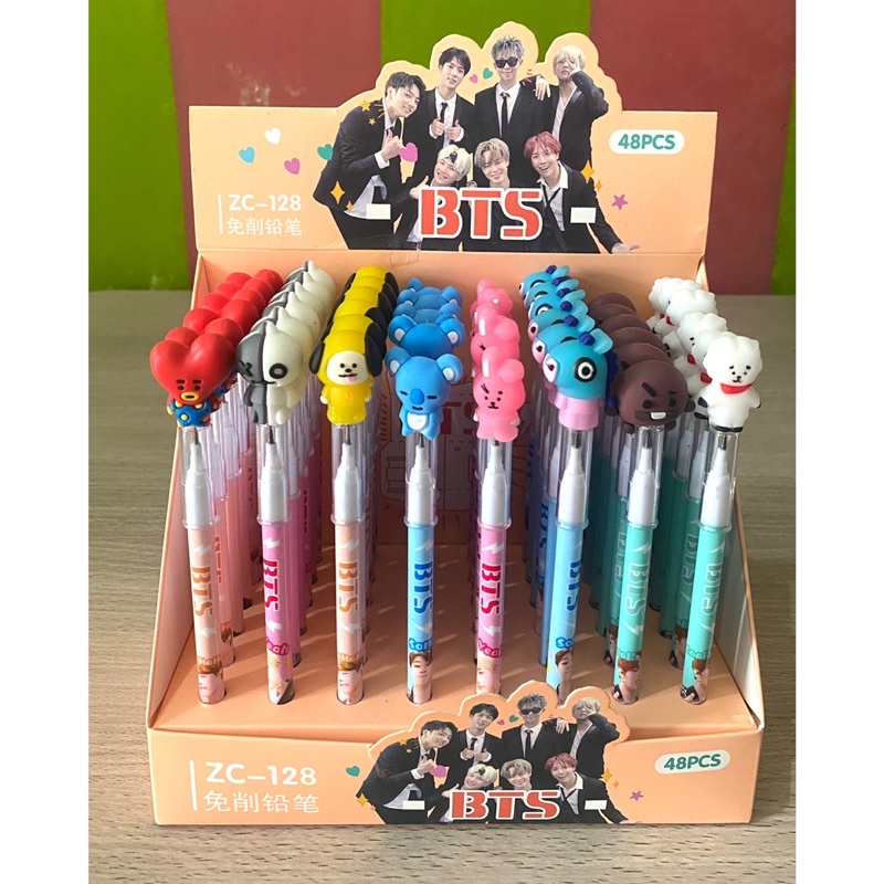 

Pensil susun karakter BTS BT21