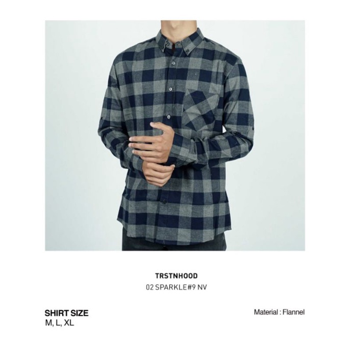 KEMEJA FLANEL PRIA PANJANG ORIGINAL TORSTEIN