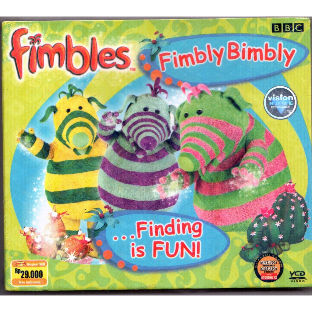 VCD ANAK-FIMBLES FIMBLY BIMBLY FINDING IS FUN