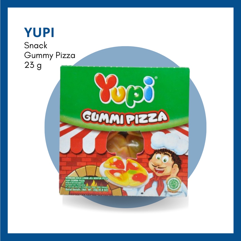 

PERMEN YUPI GUMMY PIZZA 23GR