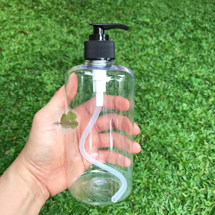 Botol lotion pump 500 ml