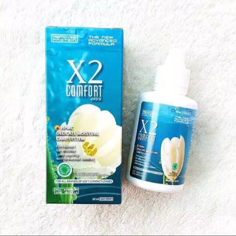 CAIRAN SOFTLENS X2 COMFORT 60ML / AIR SOFTLENS NICE LOOK 60ML / CAIRAN PEMBERSIH SOL-8