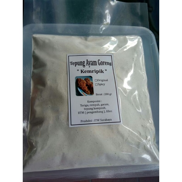 

Tepung Krispi 200gr