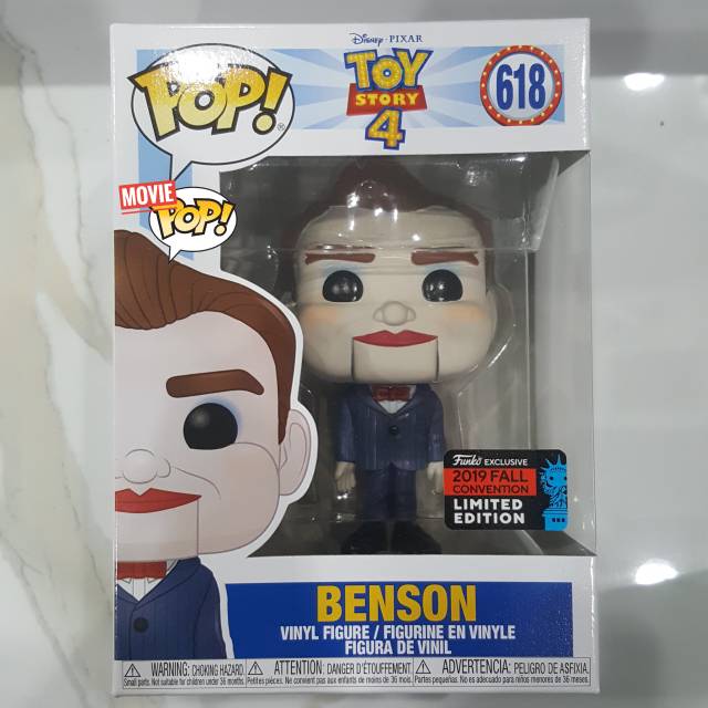 Funko POP Disney: Toy Story 4 - Dummy / Benson (NYCC 2019 Exclusive)