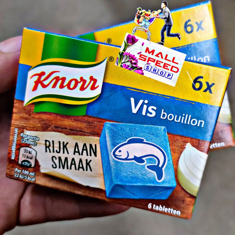 

knorr broth vis bouillon 60gr