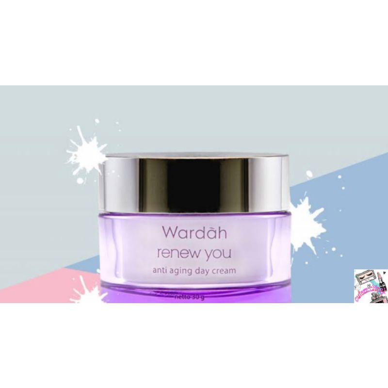 ☃Cutezz_Ching1☃Wardah Renew You Anti Aging Day Cream 30g