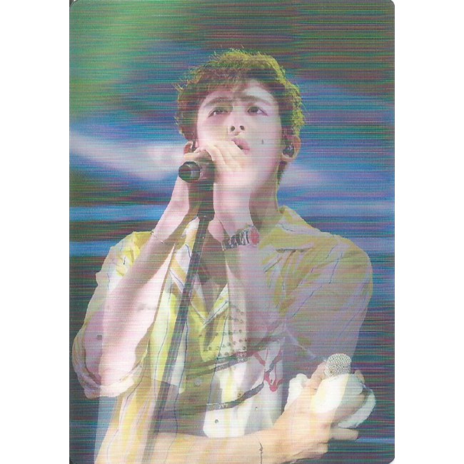 2PM 6nights Concert DVD lenticular photocard Nichkhun