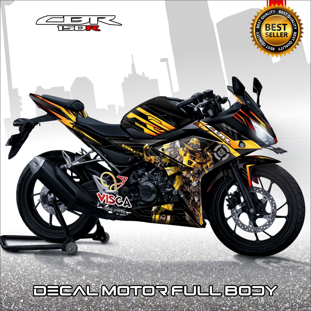 Decal Cbr 150r Facelift Full Body Decal Cbr 150r Full Body Stiker Cbr150r Full Body Transformer
