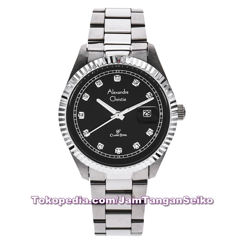 Jam Tangan Wanita Alexandre Christie AC 5003 LD BSSBA Classic Stainles
