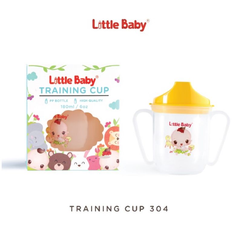 Little baby training cup 304 Blue / Yellow