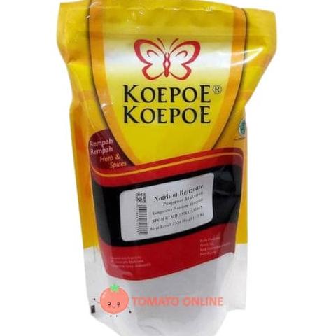

Pengawet Makanan / Natrium Benzoate Koepoe Koepoe 1 kg / 1kg