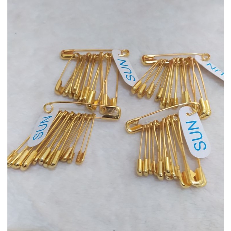 PENITI SUN KUNING MIX / PENITI SUN 1 SET ALL SIZE 12PCS