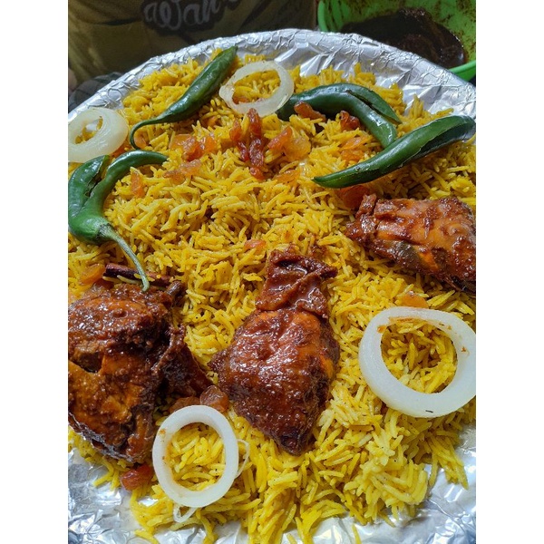 

Nasi briyani tampah