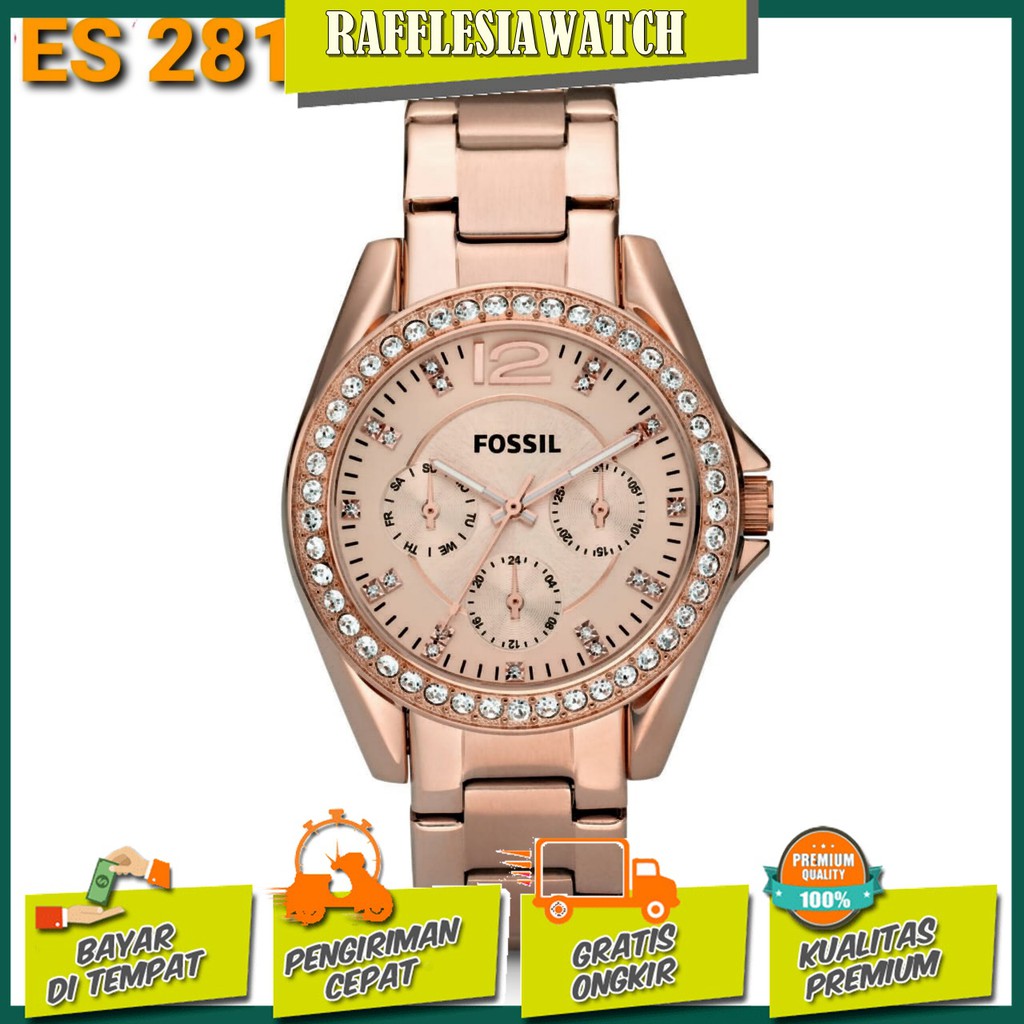 JAM TANGAN WANITA FOSSIL ES 2811 / ES2811 ORIGINAL