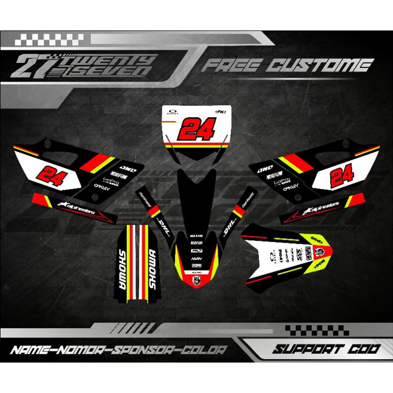 Decal yz decal yz 85 new decal yz 85 decal yz 85 old