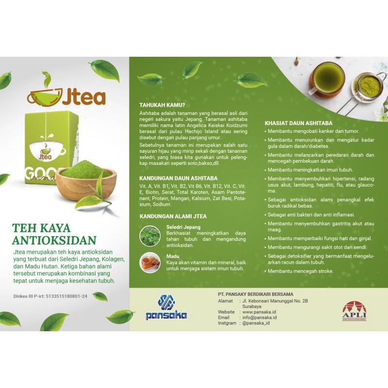 jtea ashitaba pansaka
