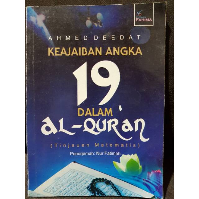 Buku Ahmed Deedat Keajaiban Angka 19 Dalam Al Quran Shopee Indonesia