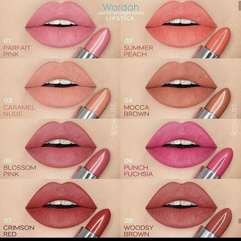 COLORFIT ULTRALIGHT MATTE LIPSTICK WARDAH