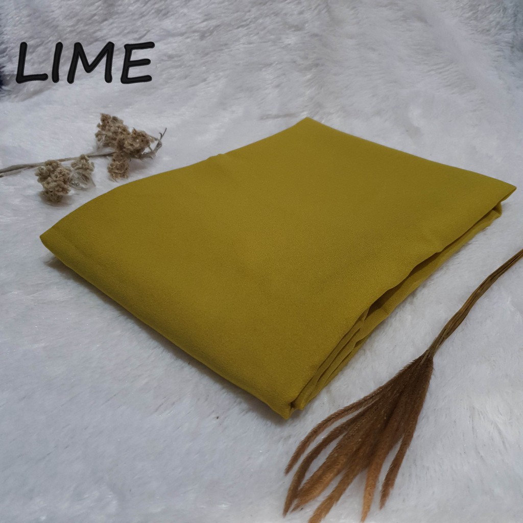 Pashmina Tali 200cm Diamond Italiano 75x200cm Pasmina Pastal Jumbo-lemon