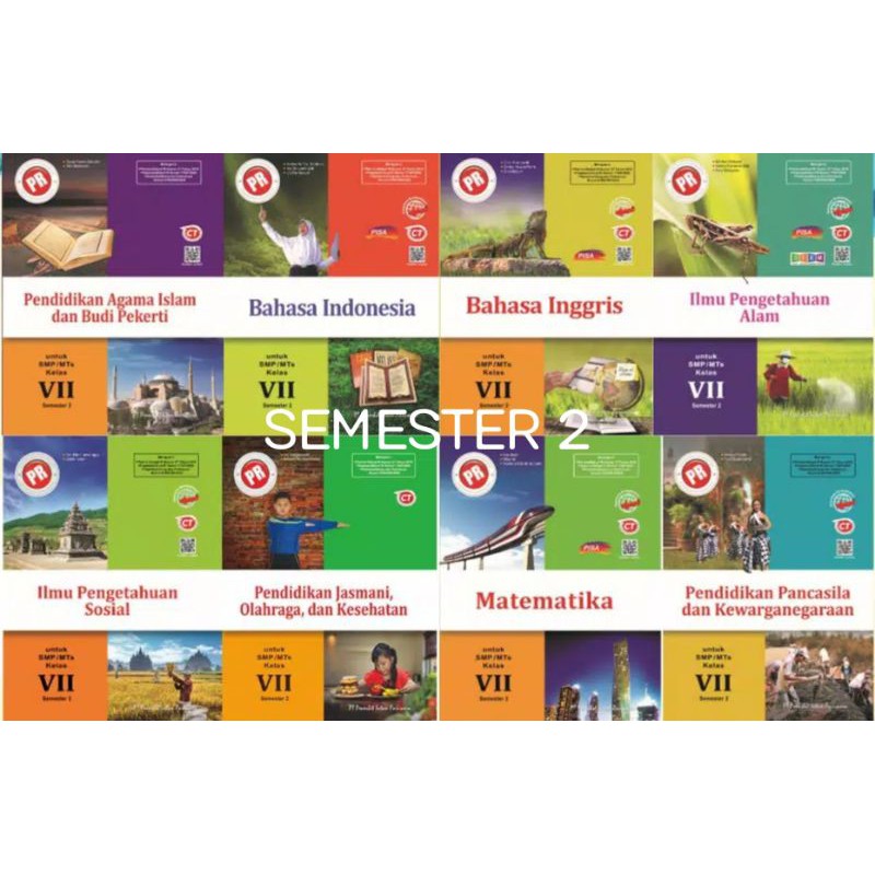 LKS PR Kelas 7 Semester 2 Revisi terbaru mat,ips,bing,ppkn