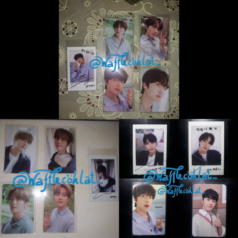 SF9 set COMMA Photobook Youngbin, Zuho, Yoo Taeyang