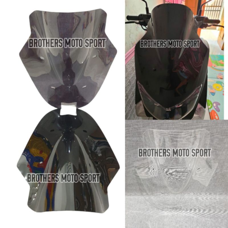 windshield tdr v3 nmax windshield nmax visor tdr pendek nmax lama