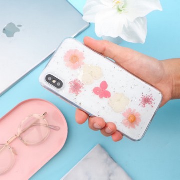 FLOWER PETALS SOFT CASE FOR IPHONE OPPO XIAOMI VIVO