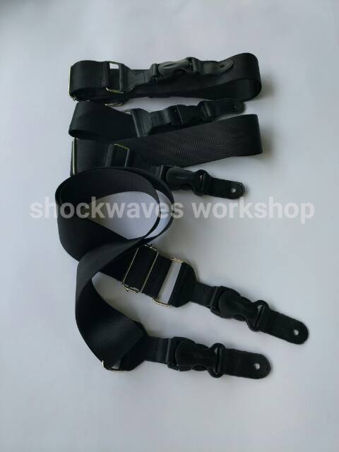 Sabuk Strap Gitar Model Klip Clip Lock