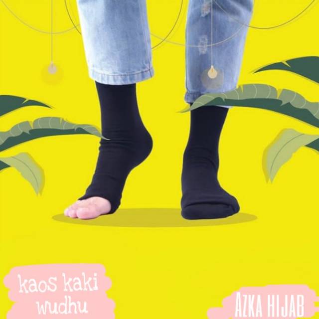 Kaos kaki wudhu kaus kaki wudhu nylon tebal tida mudah sobek