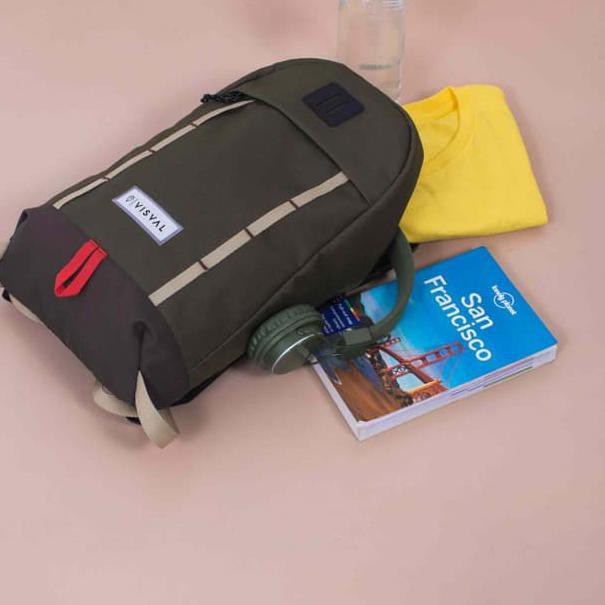 79B VISVAL - Tas Ransel - Ridley - Olive .