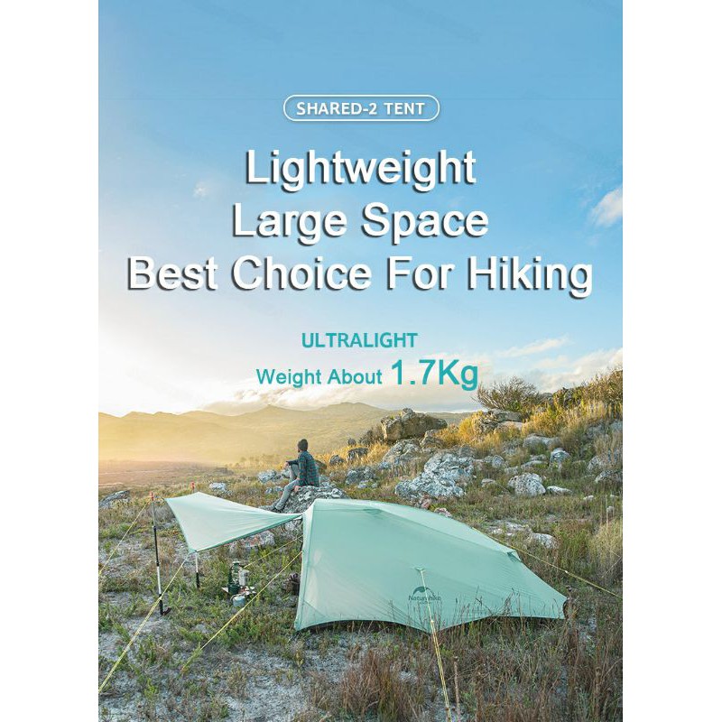 TENDA SHARED 2 NATUREHIKE NH20ZP091
