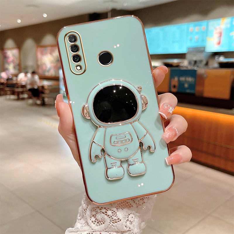 Soft Case Silikon Desain Astronot Untuk Huawei Y6P Y7A Y9S Y7 Pro Y9 Prime 2019 Nova 9 SE Nova 8i 7SE 5T 3i