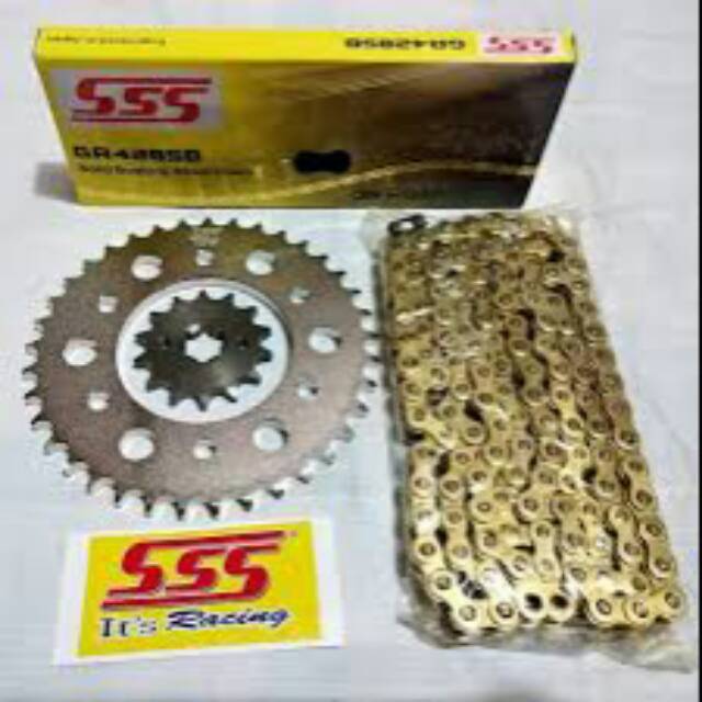 Gir ger Gear Set SSS Ori termurah segala type motor megapro,cb150,vixion,ninja,supra,grand,rxking