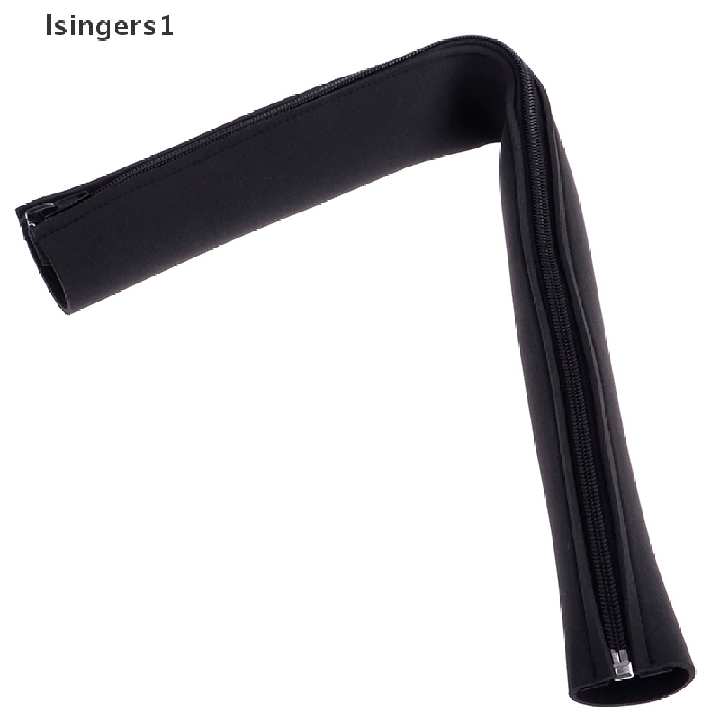 (lsingers1) 1pc cover Pelindung Kabel Bahan neoprene Dengan Resleting