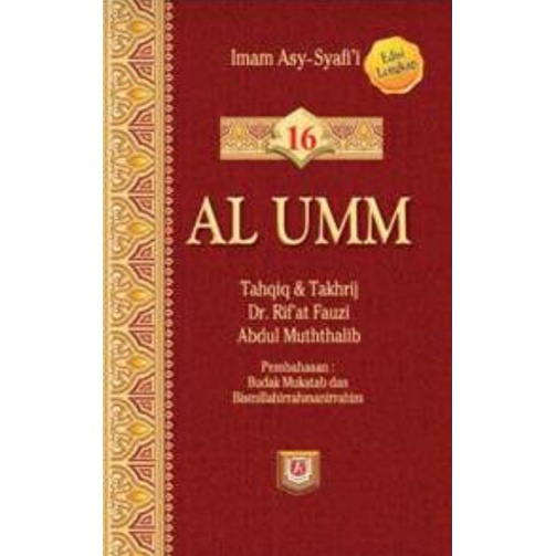 ORIGINAL  Kitab Terjemah Al Umm Jilid 16 (Edisi Lengkap) - Pustaka Azzam