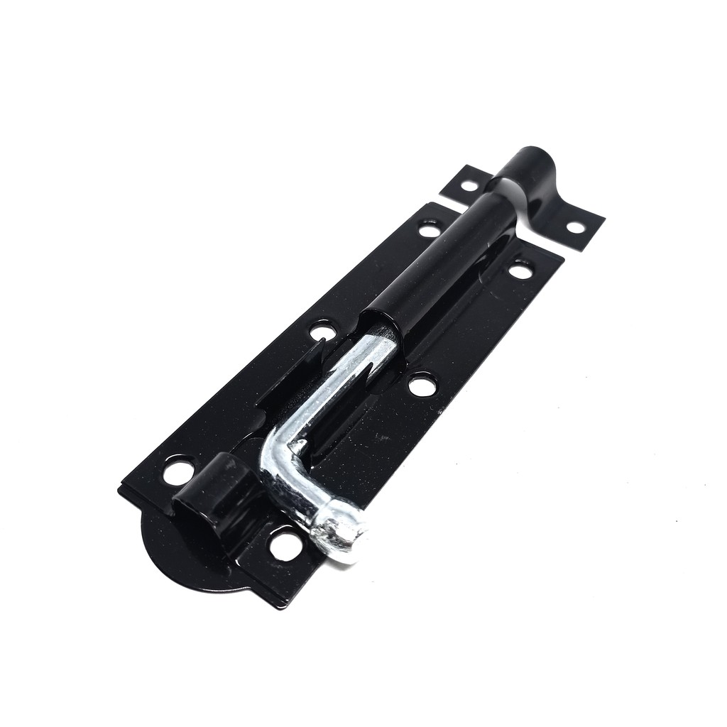 Grendel Pintu Hitam 4 Inchi Slot Pintu Jendela Selot Tulak kunci COD