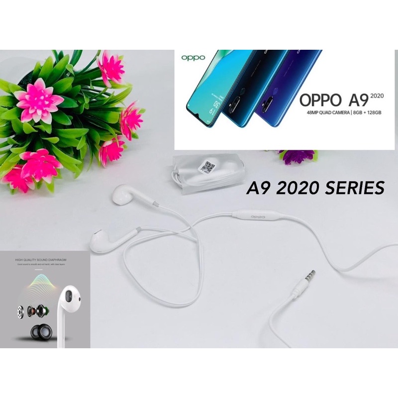 PROMO HANDSFREE CABUTAN OPPO A9 2020 COMPATIBLE FOR ALL SMARTPHONE JACK 3.5MM