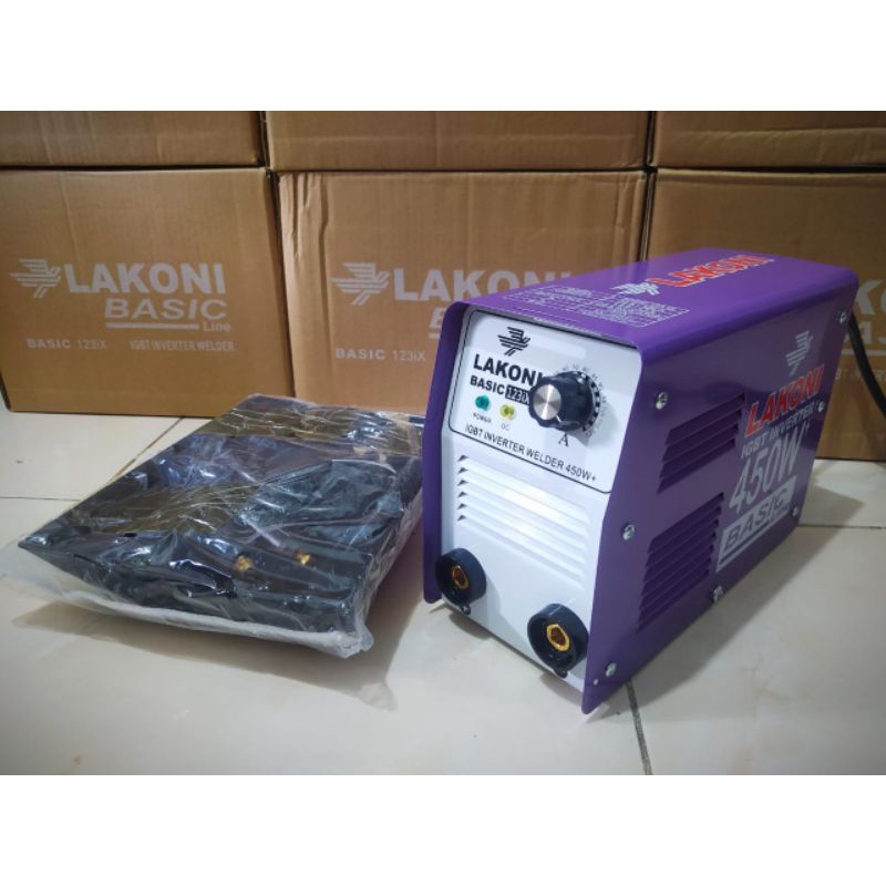 Mesin las Lakoni Basic 450 123ix watt Original