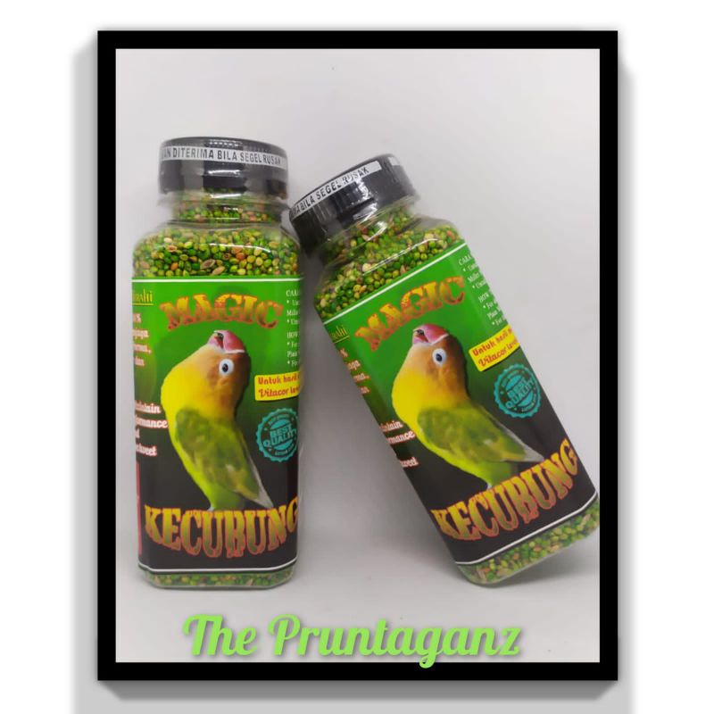 Milet Racikan Makanan Pakan Burung Lovebird Magic KECUBUNG untuk Lomba dan Harian Anti Stress Anti b