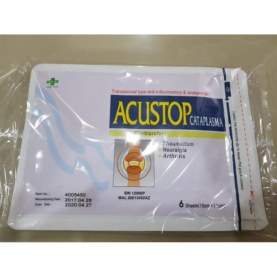 Promo Acustop Cataplasma KOYO Imporr Diskon